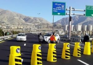 انسداد 4 روزه آزادراه تهران -شمال