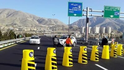 انسداد 4 روزه آزادراه تهران -شمال