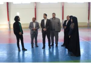 بازدید رئیس اداره ورزش‌و جوانان ساری از پروژه‌های ورزشی چهاردانگه