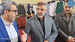 بازدید مسئولان از نمایشگاه مد و لباس ایرانی اسلامی ساری