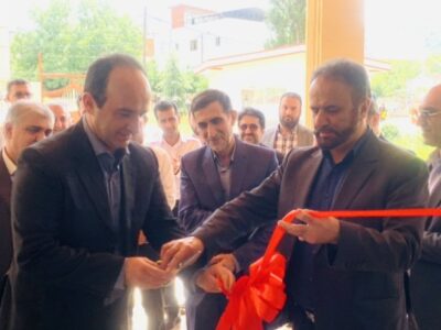 افتتاح ساختمان شبکه بهداشت و درمان شهرستان سوادکوه شمالی همزمان با سفر استاندار به این منطقه