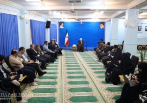 دیدار اعضای هیئت اندیشه‌ورز بسیج رسانه با نماینده ولی‌فقیه در مازندران