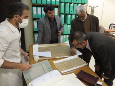 بازدید رئیس سازمان فرهنگی شهرداری ساری از مدیریت اسناد و کتابخانه ملی مازندران