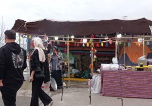 نمایشگاه صنایع دستی ساری در حال برگزاری است