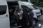 فیلم/ نحوه برخورد با بانوان در ون‌های پلیس