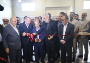 فیلم/افتتاح خط تولید آب معدنی در شرکت البرز پلور