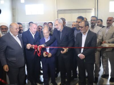 فیلم/افتتاح خط تولید آب معدنی در شرکت البرز پلور