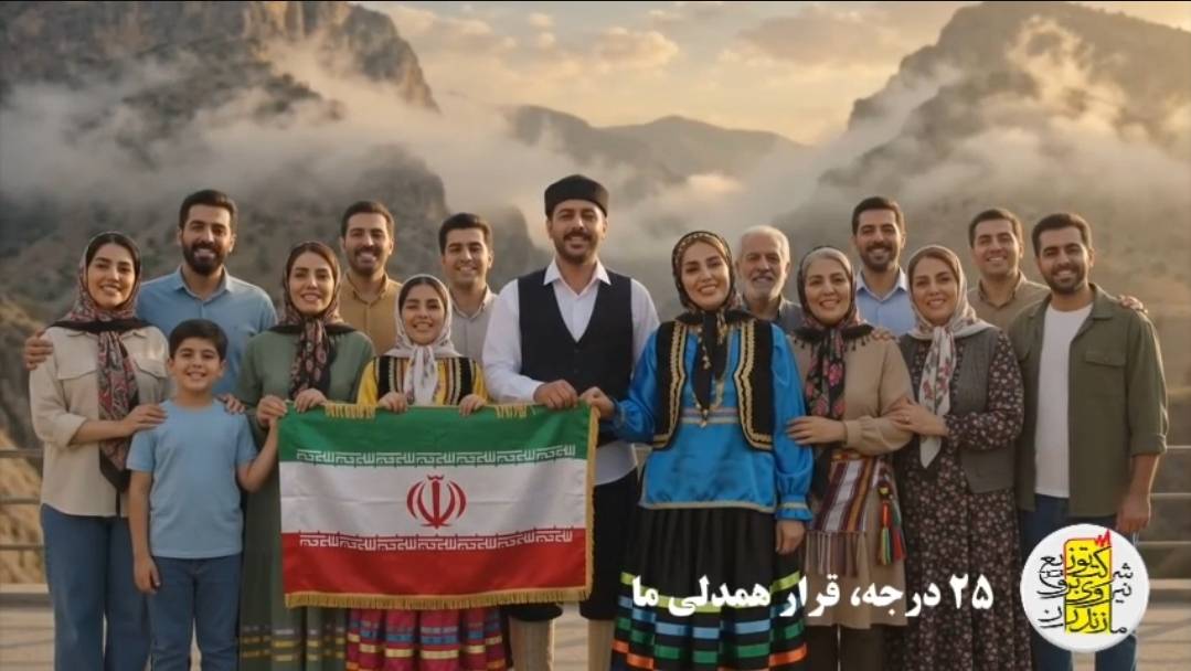 نخستین ویدئوکلیپ مبتنی بر هوش مصنوعی با محوریت پویش «۲۵ درجه؛ قرار همدلی» نخستین ویدئوکلیپ مبتنی بر هوش مصنوعی با محوریت پویش «۲۵ درجه؛ قرار همدلی»