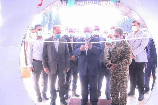 افتتاح نمایشگاه هفته دفاع مقدس  در ساری