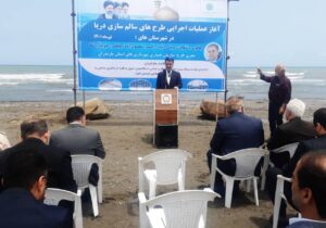 عملیات اجرایی هشت طرح ساماندهی دریا در مازندران آغاز شد