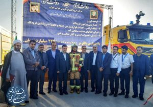 آیین افتتاح پروژه‌های توسعه فرودگاه شهدای ساری برگزار شد
