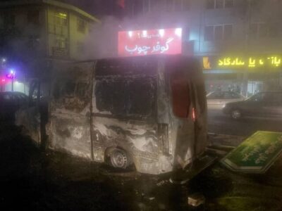 تخریب ۶۱آمبولانس سازمان اورژانس کشور در اغتشاشات اخیر