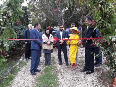 آموزشگاه باغ مینا در روستای رودپشت ساری افتتاح شد
