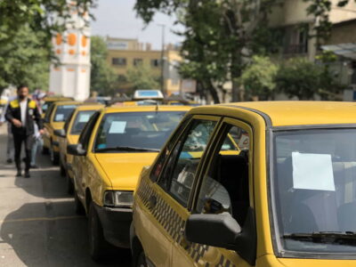 مسافر نخودی در تاکسی‌ها