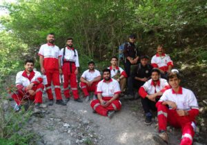 امدادگران سرخ‌پوش هلال‌احمر سوادکوه، مددرسان در جاده و کوهستان