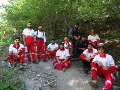 امدادگران سرخ‌پوش هلال‌احمر سوادکوه، مددرسان در جاده و کوهستان