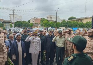 مراسم استقبال رسمی از افتخار آفرینان شهرستان بابل عضو ناو گروه ۸۶ نیروی دریایی ارتش جمهوری اسلامی ایران برگزار شد