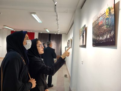 نمایشگاه  بخش عکس ششمین دوره اشکواره حسینی برگزار شد