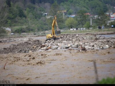 سیل آب ۳ شهر مازندران را قطع کرد