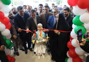 افتتاح سالن ورزشی میاندرود با حضور استاندارمازندران