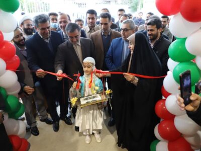 افتتاح سالن ورزشی میاندرود با حضور استاندارمازندران