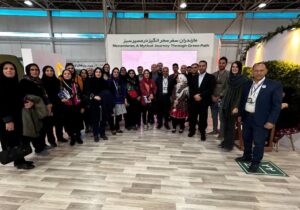 فعالان گردشگری مازندران از هفدهمین نمایشگاه بین المللی گردشگری و صنایع وابسته بازدید کردند