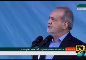 فیلم/هیچ اهریمنی جرأت حمله به خاک ما را ندارد