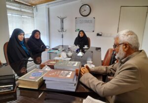 بازدید پژوهشگران مرکز صدا و سیمای مازندران از سازمان اسناد و کتابخانه ملی استان