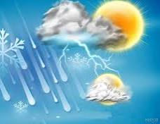 هوای معتدل همراه با رگبار