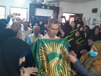 مراسم یادبود شهدای خدمت برگزار شد