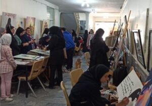 خلق آثار هنری از سوی بیش از ۹۰هنرمند در رویداد بهار هنر انقلاب