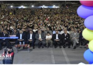 جشن امام رضاییها در ساری؛ تجلی شور و امید در قلب دیار علویان