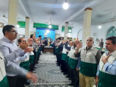 نوای یا حسین (ع)خادمیاران رضوی در چهارشنبه امام رضایی