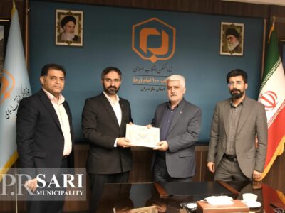 امضای تفاهمنامه مشارکت ادارهکل بنیاد مسکن انقلاب اسلامی مازندران در پروژههای عمرانی شهرداری ساری با تأمین ماشینآلات