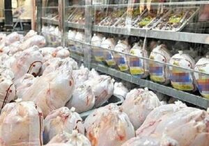 بیش از 700 تن گوشت مرغ به تهران ارسال شد