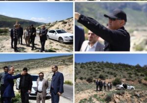 مدیرعامل شرکت برق منطقهای مازندرانو گلستان از زمینهای هزارجریب بهشهر بازدید کرد