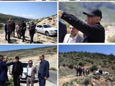 مدیرعامل شرکت برق منطقهای مازندرانو گلستان از زمینهای هزارجریب بهشهر بازدید کرد