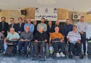 مديران و كاركنان نيروگاه نكا با جانبازان قطع نخاعي استان مازندران دیدار کردند