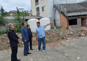 بازدید مديرکل ورزش و جوانان از پروژه های ورزشی شهرستان چالوس