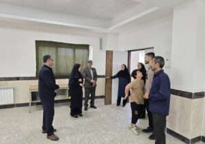 فلاح کردآبادی از مدرسه روستای طوقدار برای بررسی احداث کتابخانه مشارکتی بازدید کرد