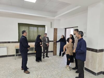 فلاح کردآبادی از مدرسه روستای طوقدار برای بررسی احداث کتابخانه مشارکتی بازدید کرد