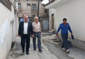 نبض تاریخ در کوچههای ساری؛ بازدید میدانی فرماندار مرکز استان از قلب کهنشهر
