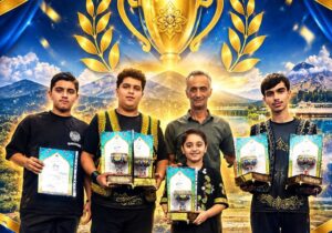 نونهالان و نوجوانان مازندران قهرمان مرشدی کشور شدند