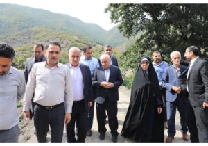 بازدید استاندار مازندران با همراهی دکتر زمانی از چهاردانگه؛ تأکید بر تسریع در اجرای پروژهها و تأمین اعتبار مطالبات منطقه