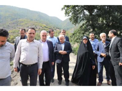 بازدید استاندار مازندران با همراهی دکتر زمانی از چهاردانگه؛ تأکید بر تسریع در اجرای پروژهها و تأمین اعتبار مطالبات منطقه